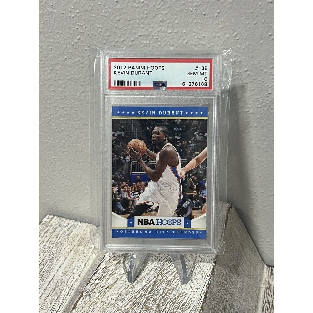 2012 Panini Hoops Kevin Durant #135 Base PSA 10 GEM MINT OKC Thunder